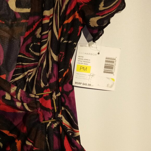 Women Tops 4 pc lot size SMALL New with tags Chaps Long Sleeve Tee Pullover - Picture 5 of 14